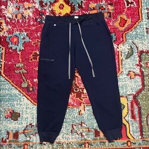 Women’s Navy Scrub Joggers